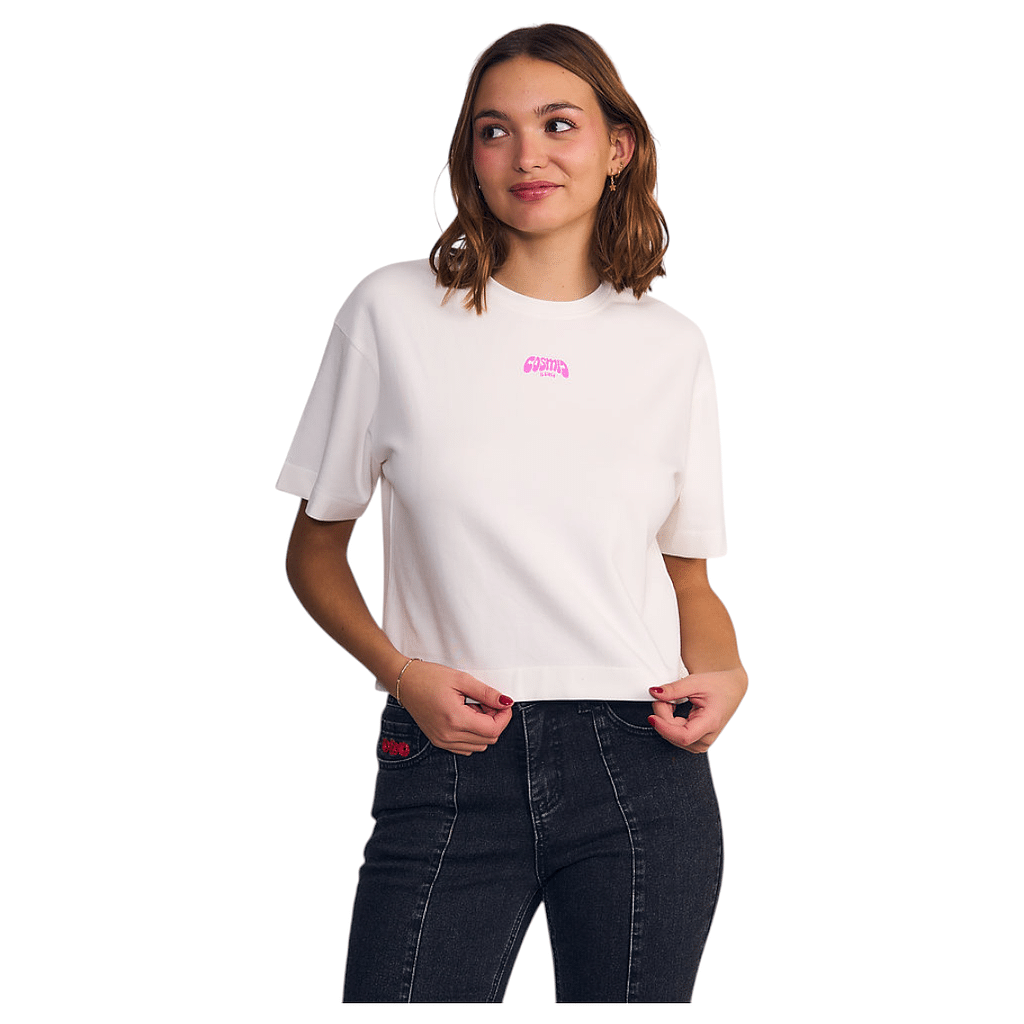 Polera Mujer Essentials Frontal Print Il Gioco