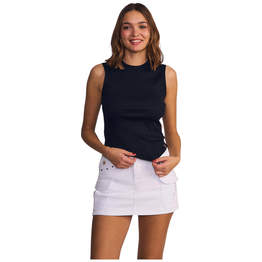 Polera Mujer Essentials Asimetrica Frontal y Recogido Il Gioco