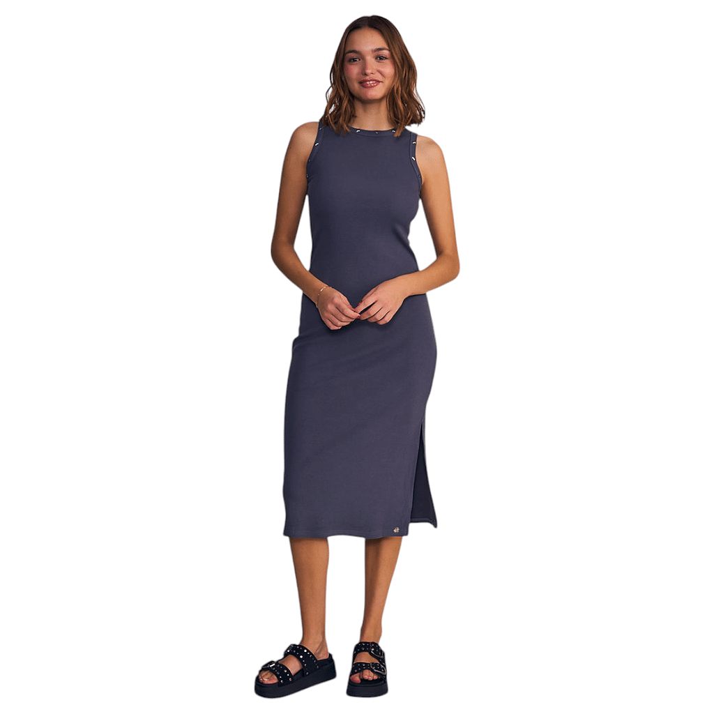 Vestido Mujer Maxi Street Core Tachas Forma Estrella Il Gioco
