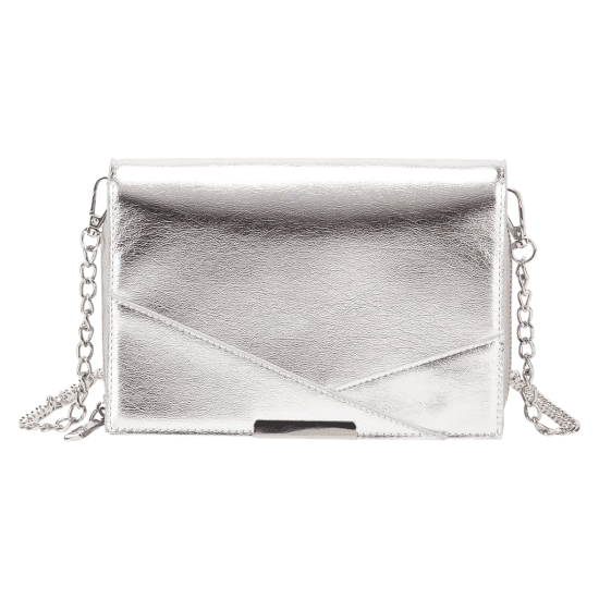 Cartera Mujer Aligator Plateado CAFL9041 Gacel