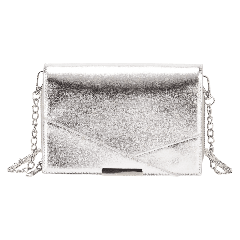 Cartera Mujer Aligator Plateado CAFL9041 Gacel