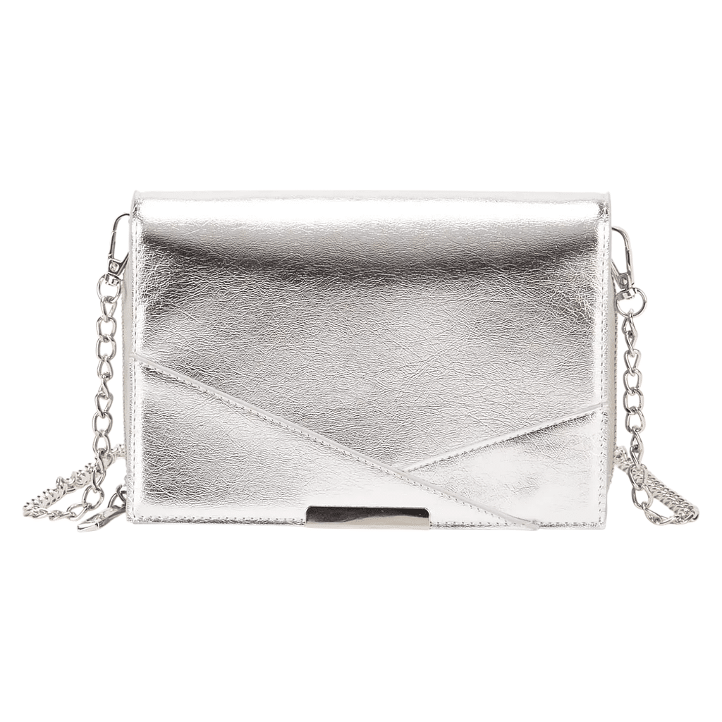 Cartera Mujer Aligator Plateado CAFL9041 Gacel