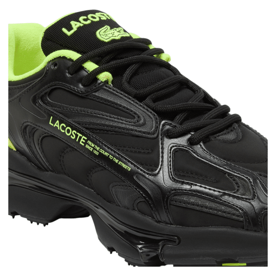 Zapatilla Hombre L003 2K24 Negra Amarilla U97 Lacoste - Imagen 5