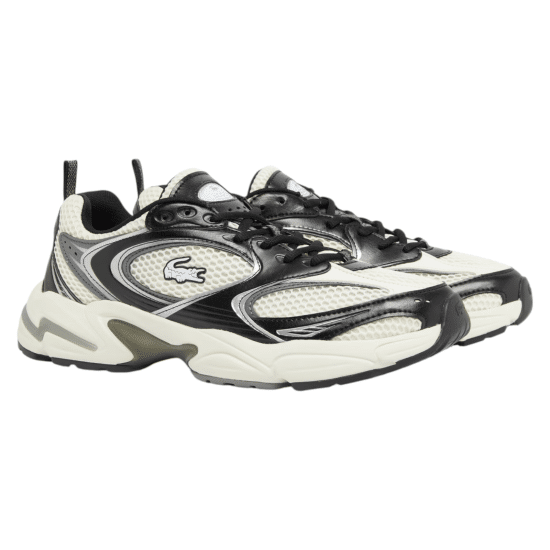 Zapatilla Hombre Storm 96 2K Blanca Negra Lacoste - Imagen 2
