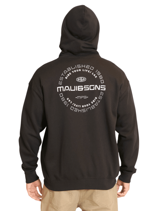 Poleron Hombre Neo MFG Negro Maui - Imagen 2