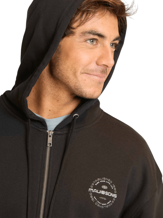 Poleron Hombre Neo MFG Negro Maui - Imagen 3
