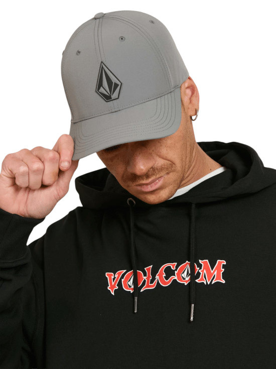 Poleron Hombre Canguro Neverends Negro Volcom - Imagen 3