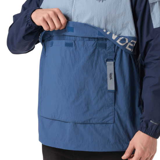 Cortaviento Hombre WindCity WindBreaker 1/4 Zip Jacket Lippi Azul - Imagen 6