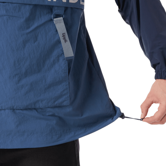 Cortaviento Hombre WindCity WindBreaker 1/4 Zip Jacket Lippi Azul - Imagen 8