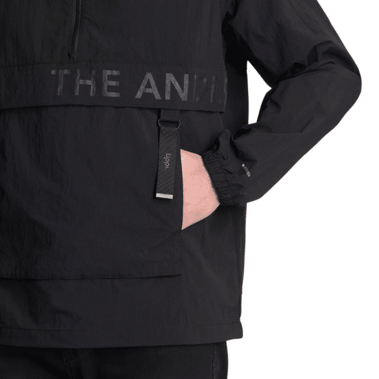 Cortaviento Hombre WindCity WindBreaker 14 Zip negro Lippi - Imagen 4