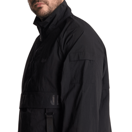 Cortaviento Hombre WindCity WindBreaker 14 Zip negro Lippi - Imagen 5