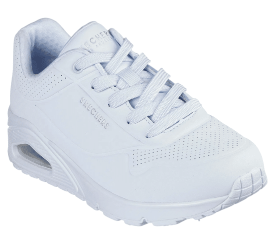 Zapatilla Mujer Uno Stand On Air Blanca Skechers - Imagen 5