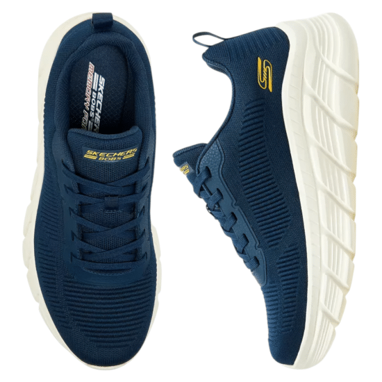 Zapatilla Hombre Bobs B Flex Hi Navy Skechers - Imagen 5