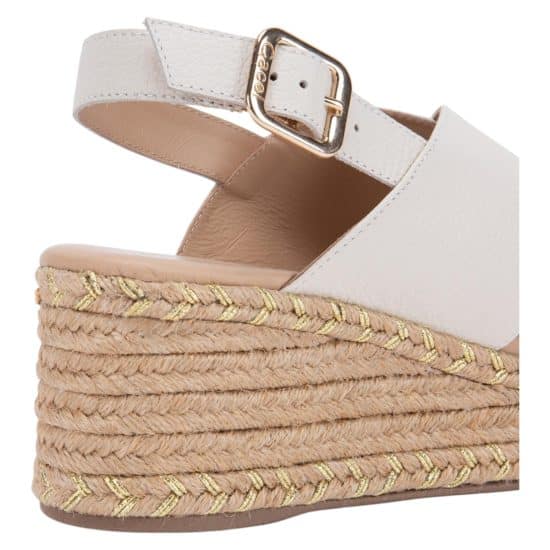 Sandalia Mujer Floater Off White Coni Gacel - Imagen 2