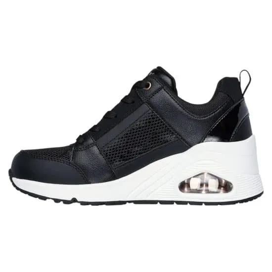 Zapatilla Mujer Uno Wedge Everything Nice Blk Skechers - Imagen 3