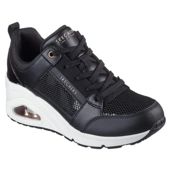 Zapatilla Mujer Uno Wedge Everything Nice Blk Skechers - Imagen 4