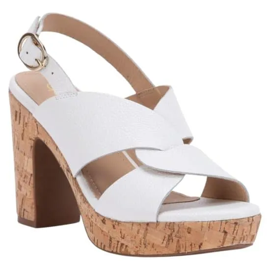 Sandalia Mujer Floater Blanco Alana Gacel - Imagen 2