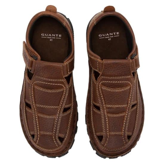Sandalia Hombre Floater Chocolate Budapest Guante - Imagen 2