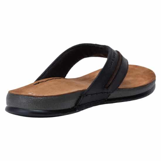 Sandalia Abierta Hombre Texas Negro Alicante Guante - Imagen 5