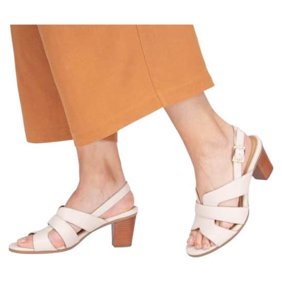 Sandalia Mujer Floater Crema Roxxane Gacel - Imagen 4