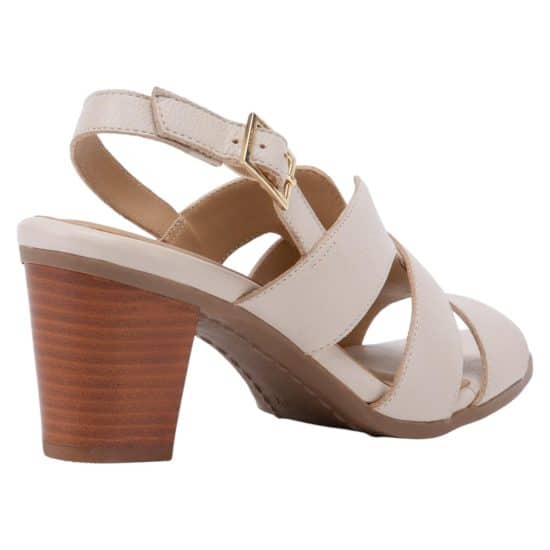 Sandalia Mujer Floater Crema Roxxane Gacel - Imagen 5