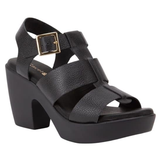 Sandalia Mujer Floater Negro Dalia Gacel - Imagen 5