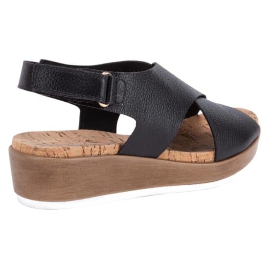 Sandalia Mujer Floater Negro Meryl Gacel - Imagen 4