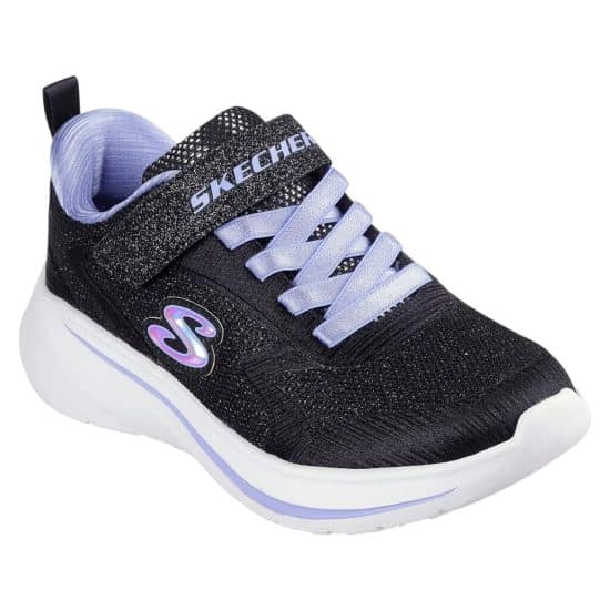 Zapatilla Niña Wave 92 Blk Skechers - Imagen 3