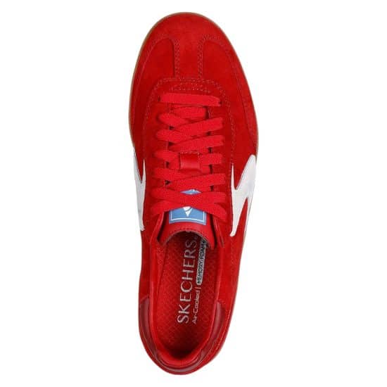 Zapatilla Mujer Hotshot Varsity Crew Red Skechers - Imagen 2