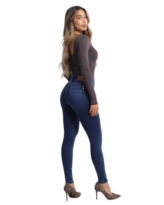 Jeans Mujer Ferrari Blue Skinny Divine - Imagen 2