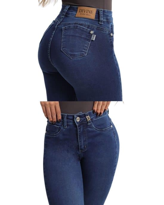 Jeans Mujer Ferrari Blue Skinny Divine - Imagen 3
