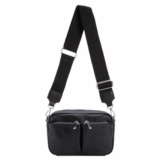 Cartera Mujer Graneado Negro Gacel - Imagen 4