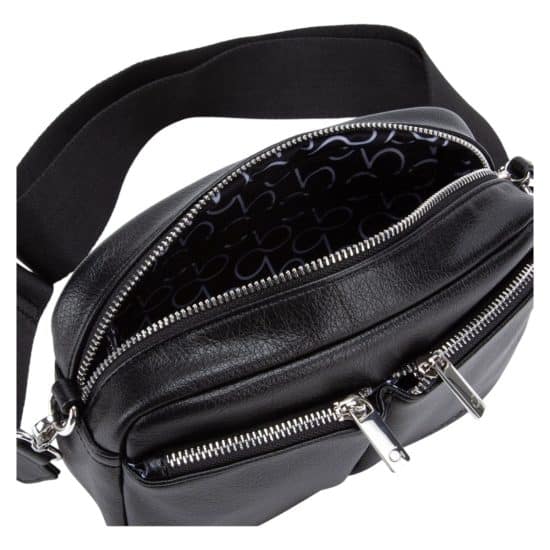 Cartera Mujer Graneado Negro Gacel - Imagen 5