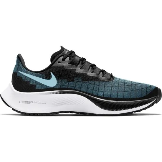 Zapatilla Mujer Nike Air Zoom Pegasus 37 Black Glacier - Imagen 2