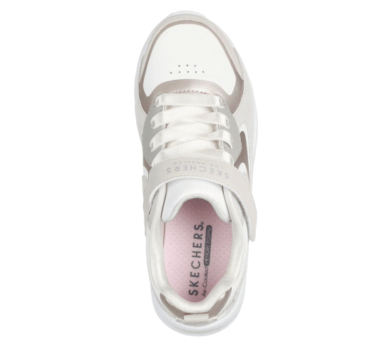 Zapatilla Niña Uno Lite Metallic Burst Nat Skechers - Imagen 3