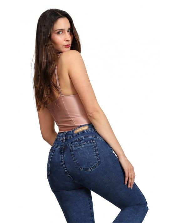 JEANS CINTURA FLARE 4027 MOHICANO - Imagen 5