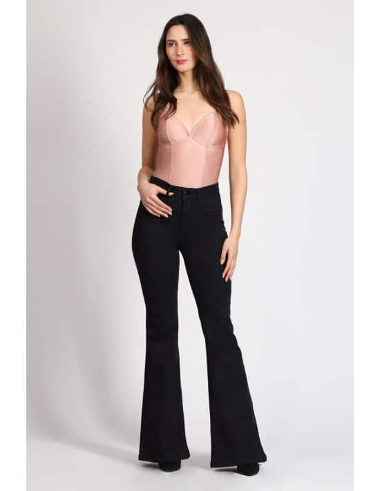 JEANS CINTURA FLARE 4057 MOHICANO - Imagen 6