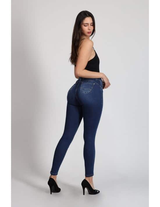 JEANS CINTURA SKINNY TOBILLO 4017 MOHICANO - Imagen 2
