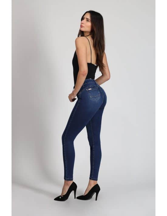 JEANS CINTURA SKINNY TOBILLO 4017 MOHICANO - Imagen 3