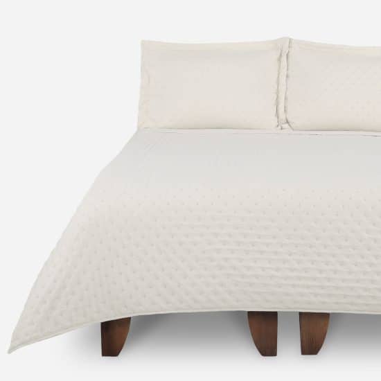 Quilt 2 Plazas Microfibra Taupe Cic - Imagen 4