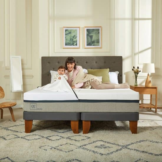 Cama Europea King Balance + Set Torino Caramel - Imagen 3