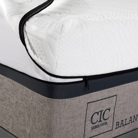 Cama Europea King Balance + Set Torino Caramel - Imagen 5