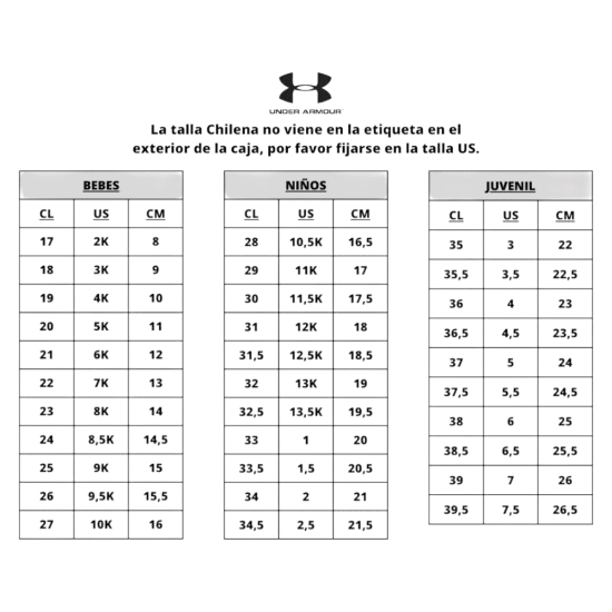 Zapatilla Juvenil UA GS Lockdown 7 Under Armour - Imagen 3