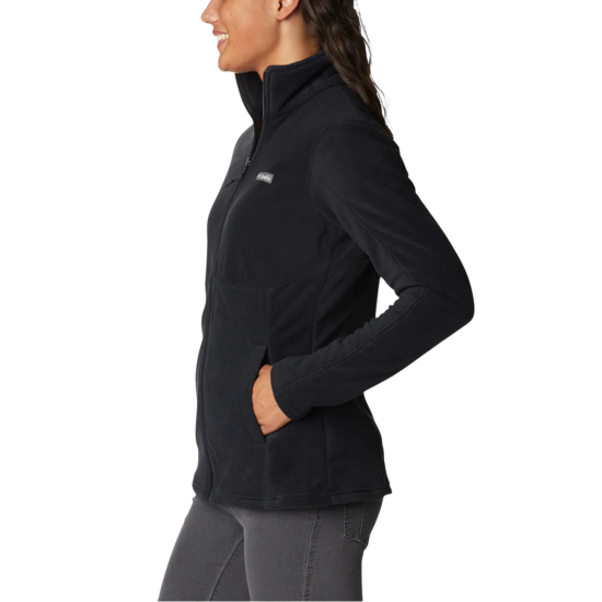 Polerón Mujer Basin Trail III Full Zip Negro Columbia - Imagen 3