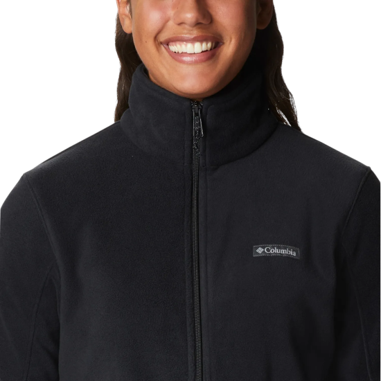 Polerón Mujer Basin Trail III Full Zip Negro Columbia - Imagen 4