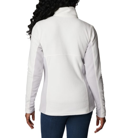 Polerón Mujer Basin Trail III Full Zip Blanco Columbia - Imagen 3