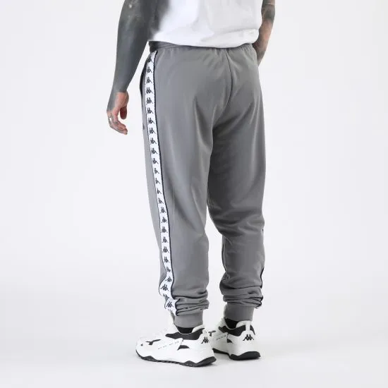 Pantalón Buzo Hombre Banda Grey White Kappa - Imagen 3