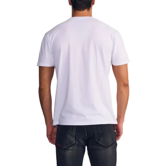 Polera Hombre Silicon Wash Ellus Co Blanco - Imagen 2