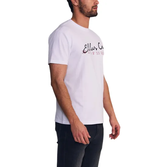 Polera Hombre Silicon Wash Ellus Co Blanco - Imagen 3