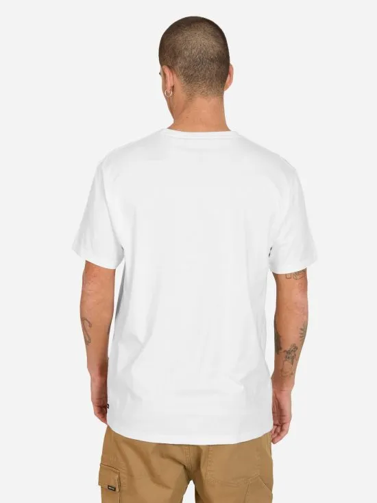POLERA HOMBRE 7P158-MV LISO WHITE VOLCOM - Imagen 2